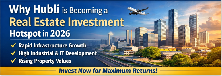 Why Hubli is Becoming a Real Estate Investment Hotspot in 2026